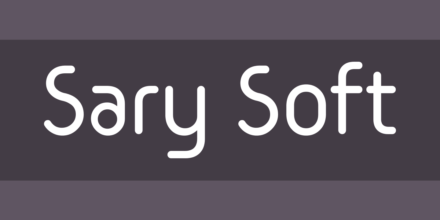 Шрифт Sary Soft